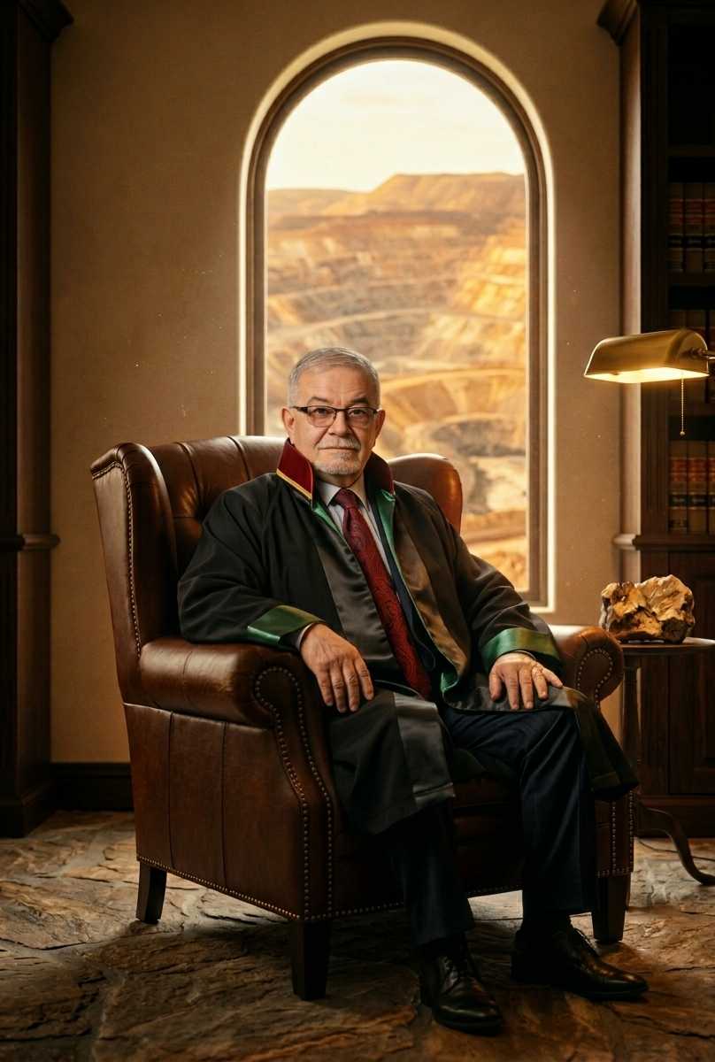 Av. Ömer Günay için hazırlanan maden hukuku kapak görseli